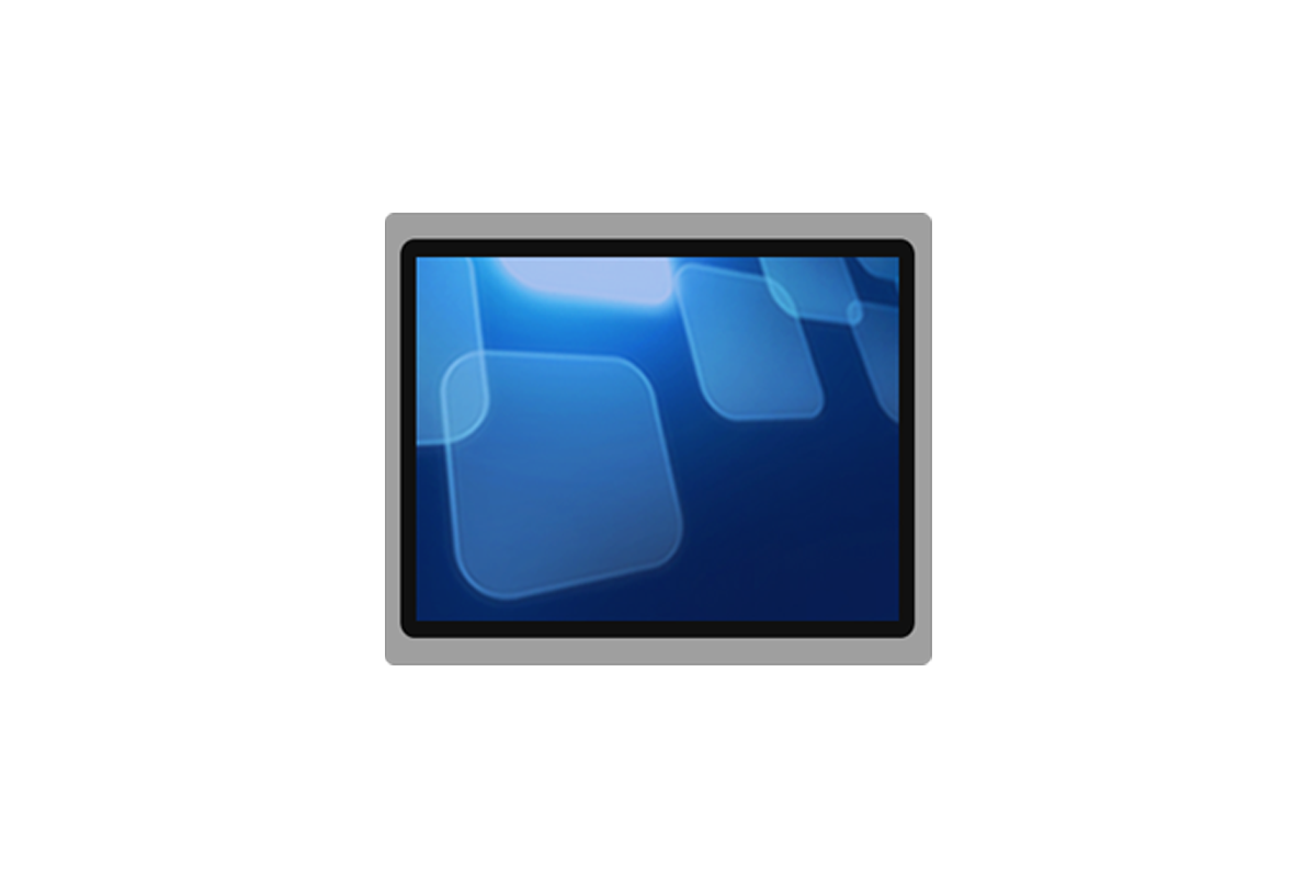 1237B 12.1" Embedded Standard Aspect Touchscreen Monitor