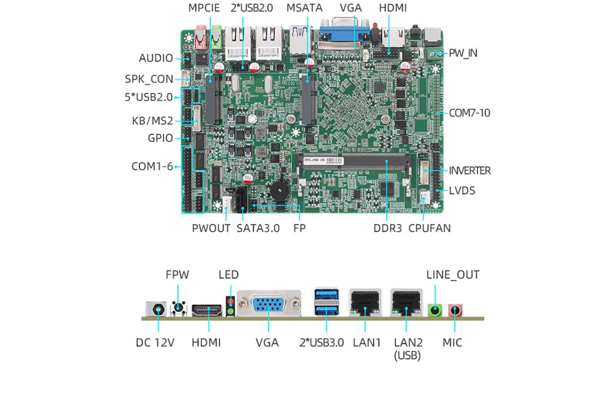 1330E 13.3" Industrial Touchscreen Computer_2