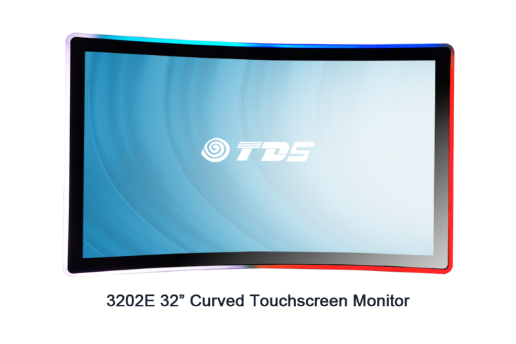 3202E-C type 32" Curved Touchscreen Monitor