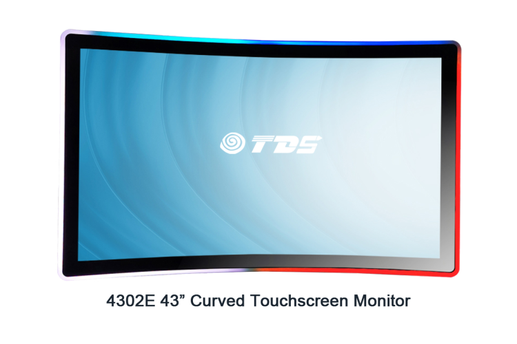 4302E-C Type 43" Curved Touchscreen Monitor